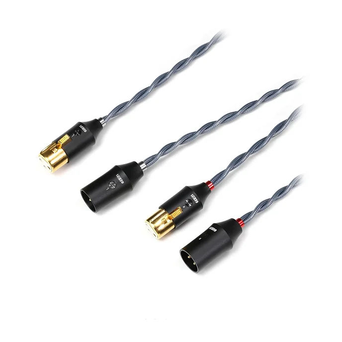 Кабель ddHiFi BC30XLR Balanced XLR 3-Pin 1.45m бесцветный - рис.1