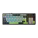 Клавиатура AULA F99Pro Black-White-Green Star Vector Switch - рис.0