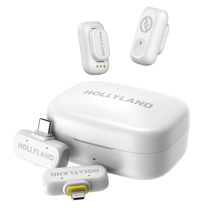 Радиосистема Hollyland Lark A1 Combo Ivory White - рис.0