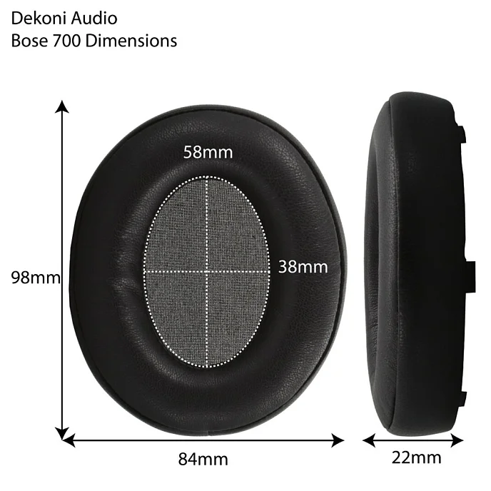 Амбушюры Dekoni Audio Choice Leather for Bose 700 - рис.1