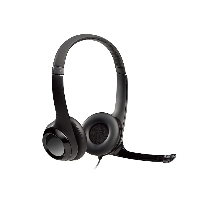 Гарнитура Logitech Headset H390 USB Black - рис.0