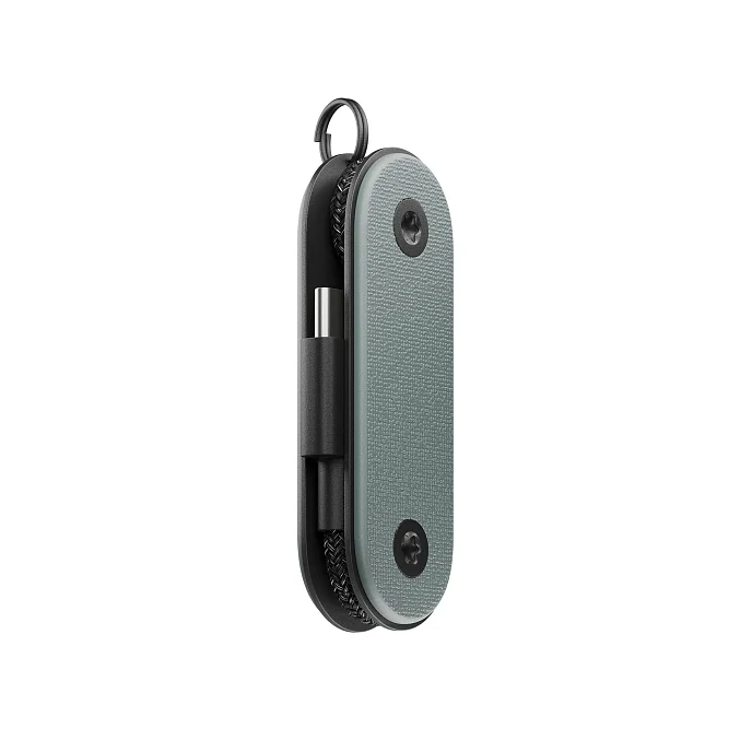 Кабель Native Union Pocket Cable USB-C To USB-C Green - рис.1
