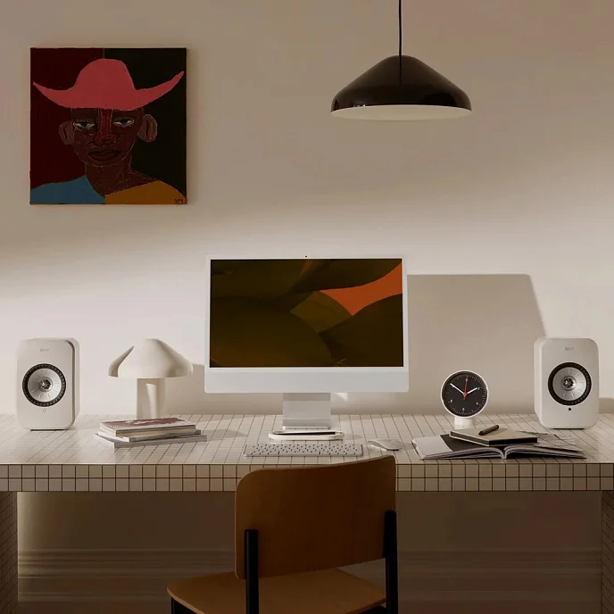 Полочная акустика KEF LSX II LT Stone White - рис.7