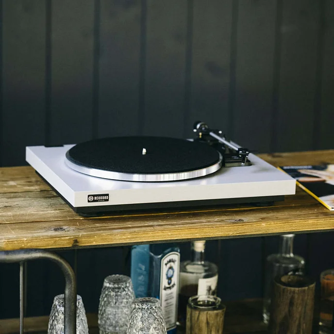 Проигрыватель винила Rekkord Audio F300 Silver OM10 - рис.1