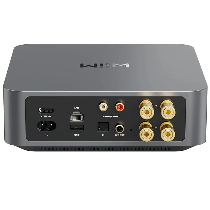 Интегральный усилитель WiiM AMP Space Gray - рис.3