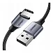 Кабель UGREEN US288 USB-A - USB-C 1.5m Black - рис.1