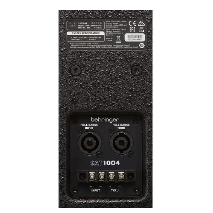 Акустическая система Behringer SAT 1004 Bundle - рис.10
