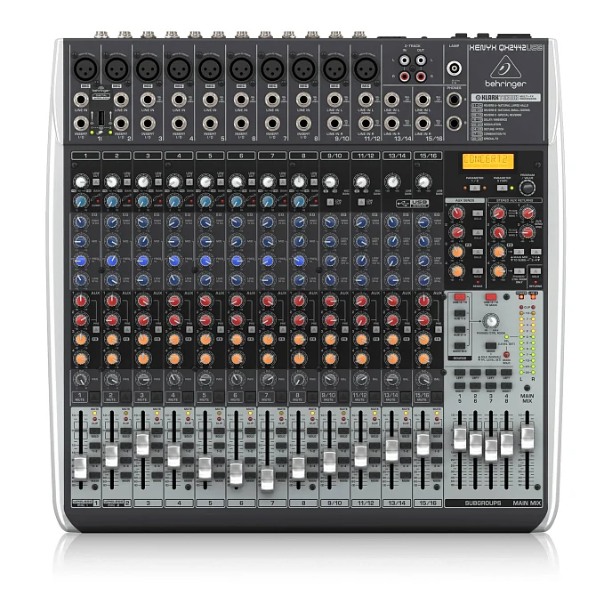 Микшерный пульт Behringer Xenyx QX2442USB Grey - рис.2