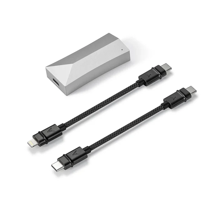 Усилитель для наушников с ЦАП Astell&Kern AK HC4 Silver - рис.2