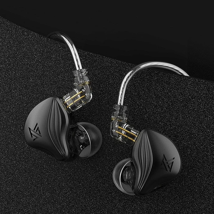Наушники внутриканальные KZ ZEX without mic Black - рис.1