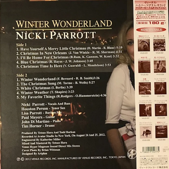 Виниловая пластинка Nicki Parrott - Winter Wonderland LP - рис.1