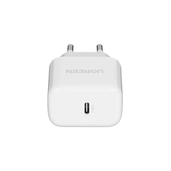 Сетевое зарядное устройство Ugreen CD241 (10220) USB-C 20W PD Fast Charger White - рис.3