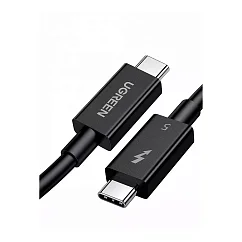 Кабель UGREEN L703 ThunderboltTM 5 Black 1m