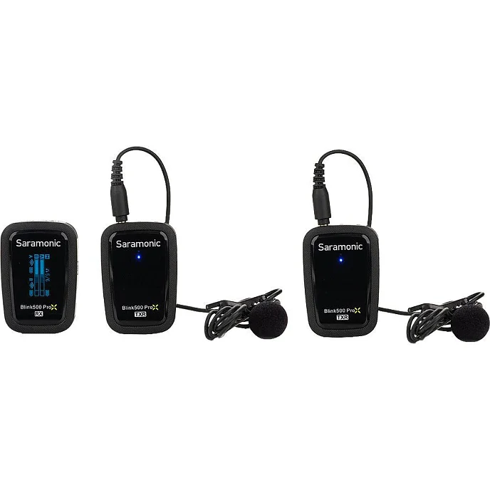 Микрофон беспроводной Saramonic Blink500 ProX B2R Black - рис.6