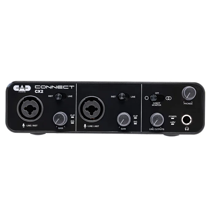 Аудиоинтерфейс CAD CX2 Connect II Black - рис.1