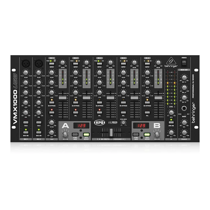 Микшерный пульт Behringer VMX1000USB Black - рис.2