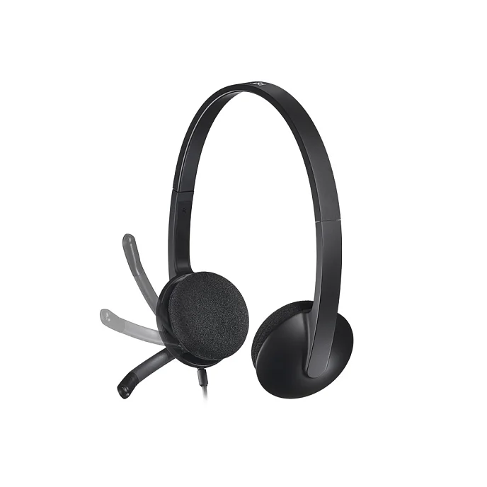 Гарнитура Logitech Headset H340 USB Black - рис.2