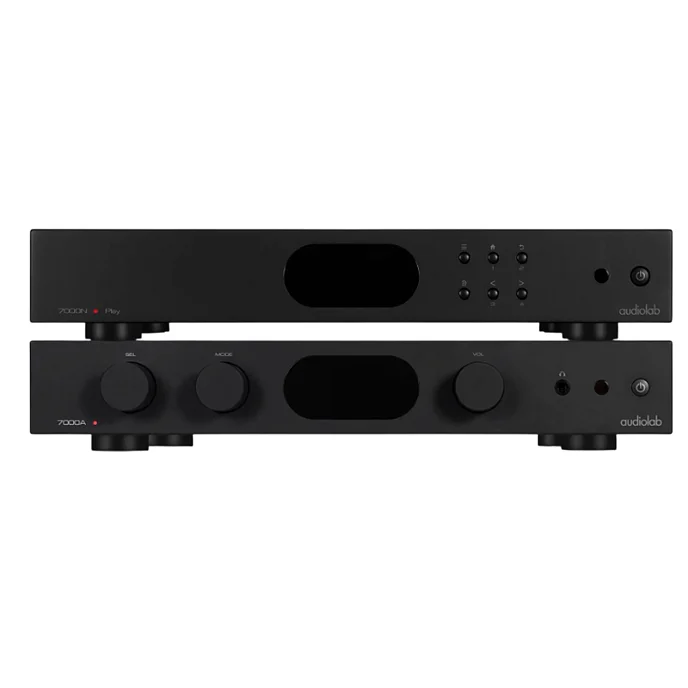 Комплект Audiolab 7000A and 7000N Play Bundle Black - рис.0