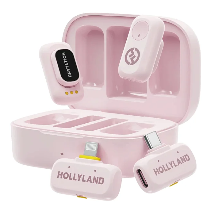 Радиосистема Hollyland Lark A1 Combo Cloud Pink - рис.0