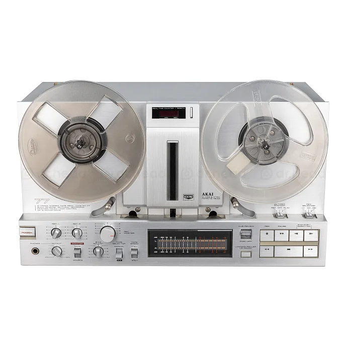 Катушечные магнитофоны AKAI GX-77 серебряный - рис.0