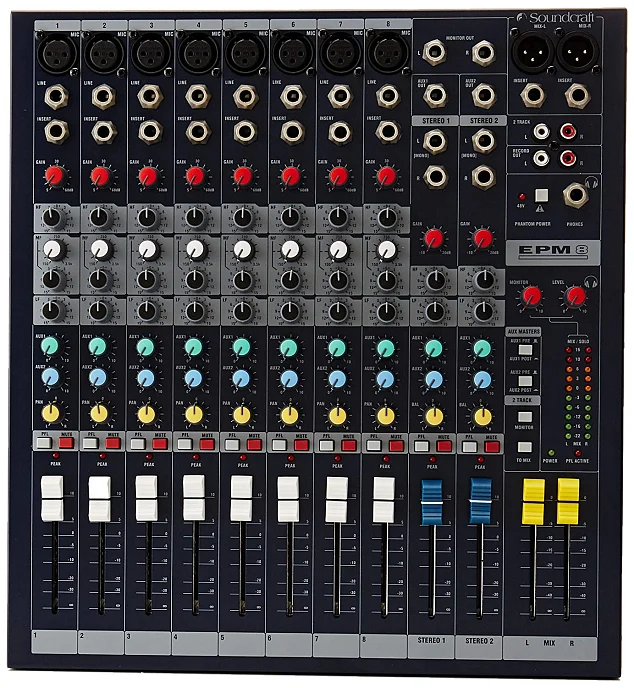 Микшерный пульт SOUNDCRAFT EPM8 - рис.0