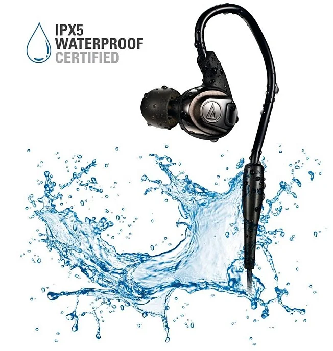 Наушники AUDIO-TECHNICA ATH-SPORT3 Black - рис.6