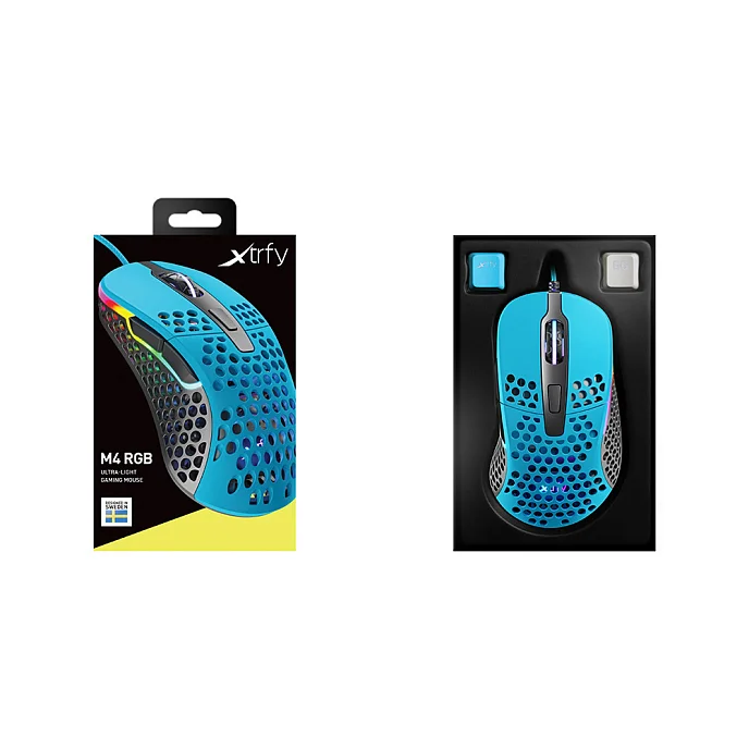 Мышь Xtrfy M4 RGB Blue - рис.2
