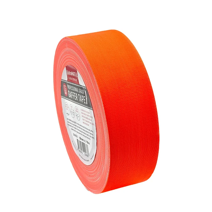 Клейкая лента DGTAPE ultraMATT Orange Fluorescent 50mm 50m - рис.0