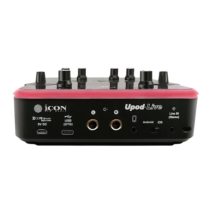 Аудиоинтерфейс iCON UPod Live Black - рис.2