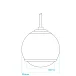 Потолочная акустика Gallo Acoustics Micro Single Droplet Urban Grey - рис.1