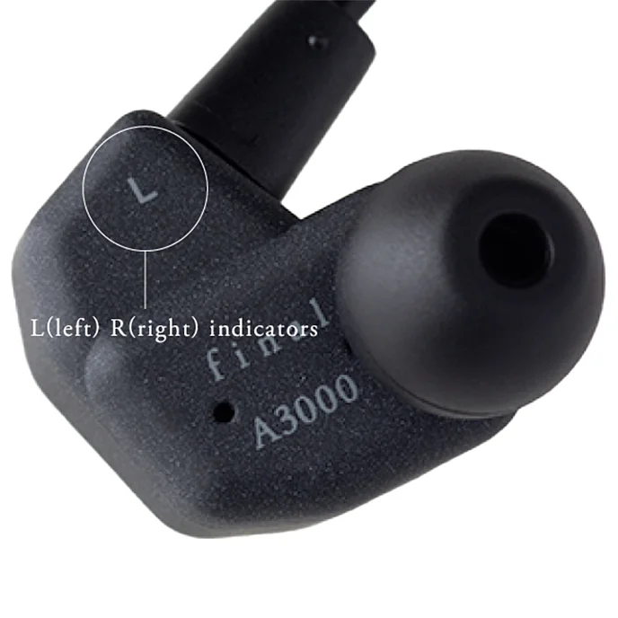Наушники внутриканальные Final Audio A3000 Matte Black - рис.3