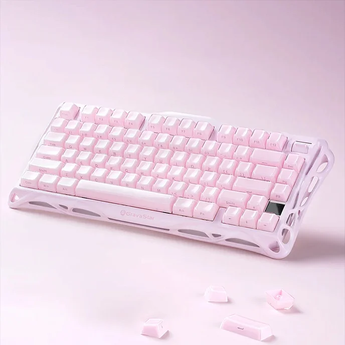 Клавиатура Gravastar Mercury K1 Lite Pink - рис.9