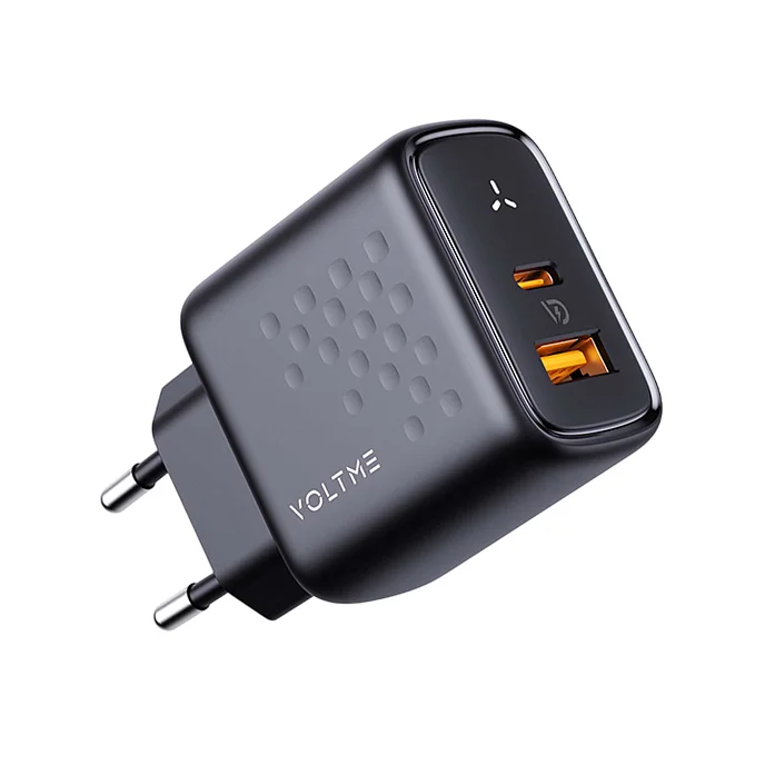 Сетевое зарядное устройство VOLTME Revo 45CA Duo Black - рис.2