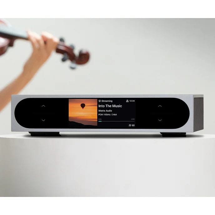 Сетевой аудиоплеер Matrix Audio Mini-I 4 Silver - рис.6