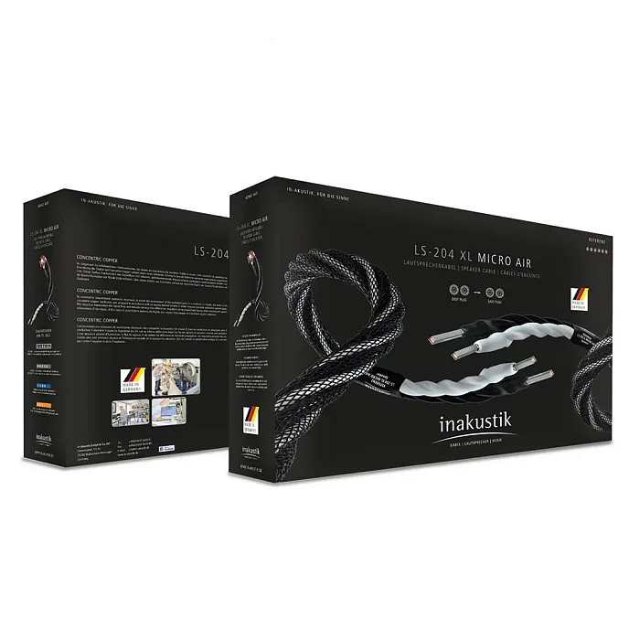 Кабель Inakustik Referenz LS-204 XL Micro AIR BFA Banana Single-Wire - рис.7