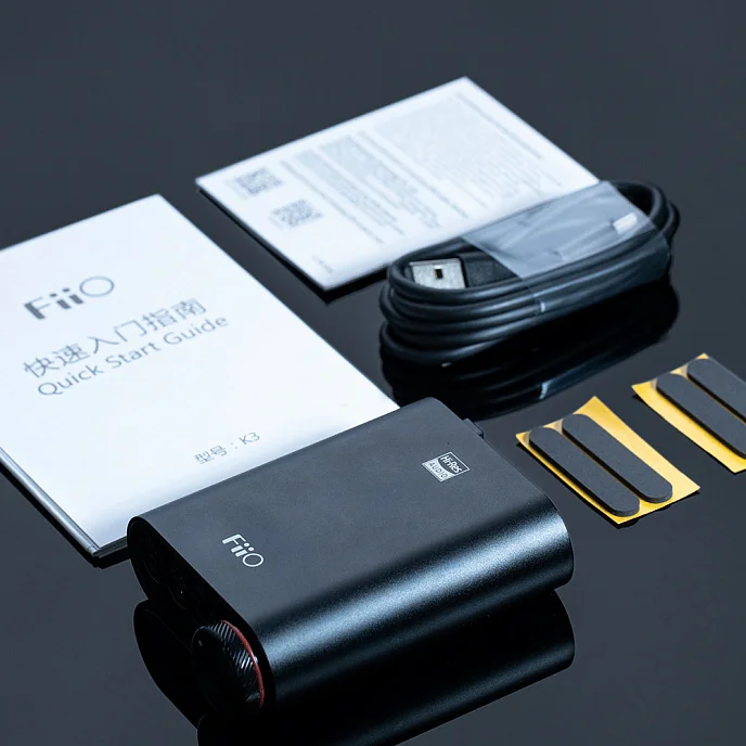 Усилитель-ЦАП для наушников FiiO New K3 Black - рис.5