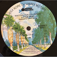Пластинка Little Feat – Waiting For Columbus LP