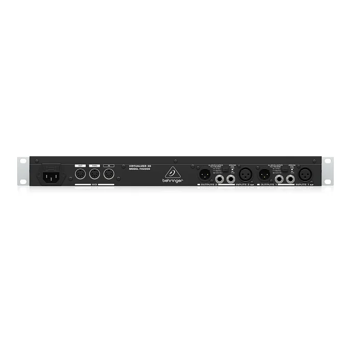 Процессор эффектов Behringer Virtualizer 3D FX2000 Silver Black - рис.4