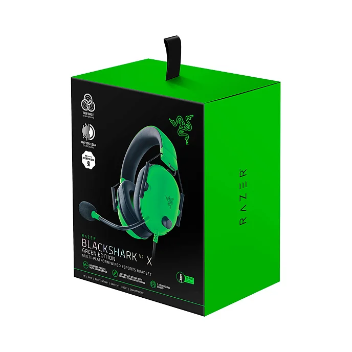 Игровая гарнитура Razer Blackshark V2 X Green - рис.4