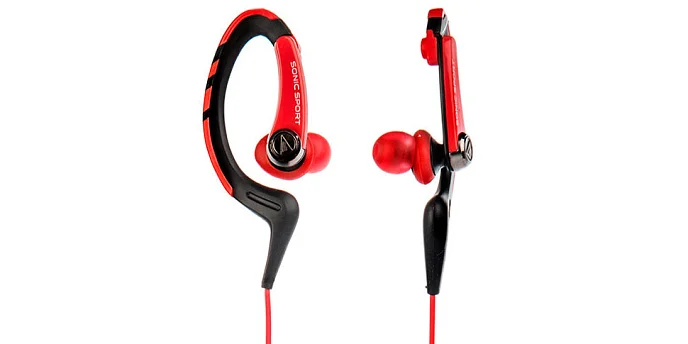 Наушники AUDIO-TECHNICA ATH-SPORT1 Red - рис.1