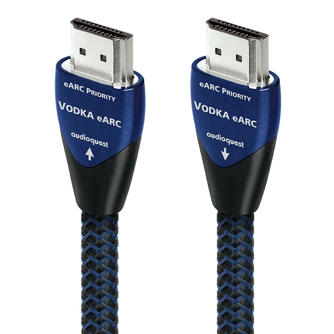 Кабель AudioQuest HDMI Vodka 48G eARC Priority Braid 1.0 m - рис.0
