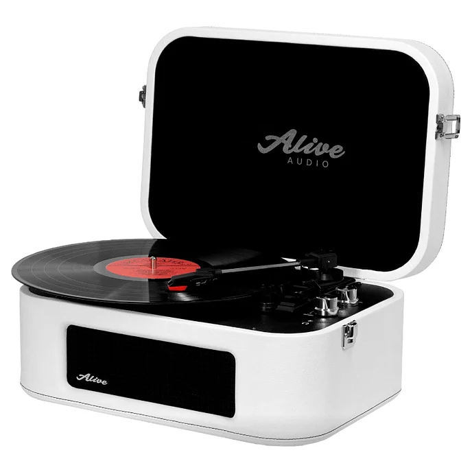 Проигрыватель винила Alive Audio Stories White - рис.1