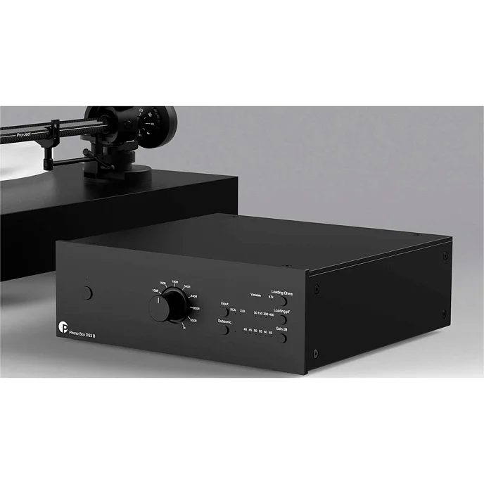 Фонокорректор Pro-Ject PHONO BOX DS3 B Black - рис.1