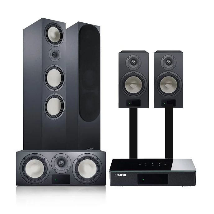 Комплект Canton Smart Cinema GLE III Black - рис.0