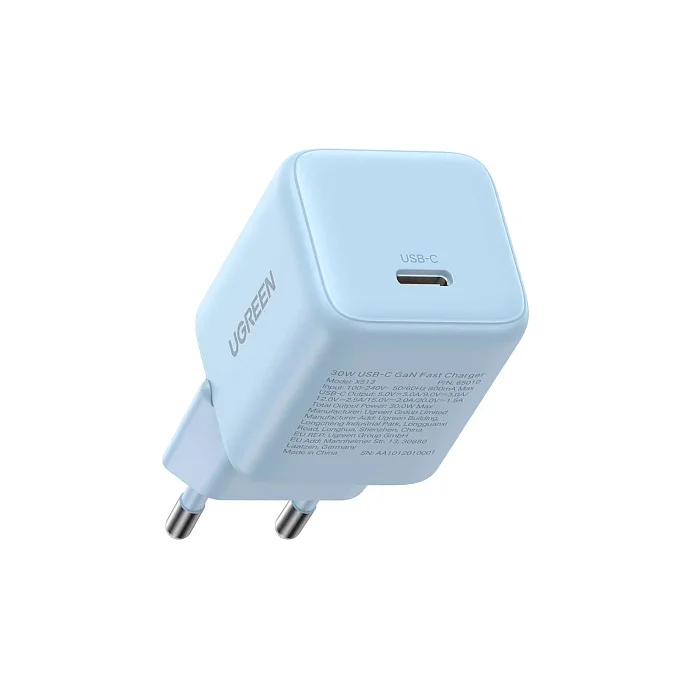 Зарядное устройство UGREEN X513 30W Blue - рис.2