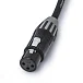 Кабель HeadMade Base XLR-f - 6.3mm male stereo Black 3m - рис.2