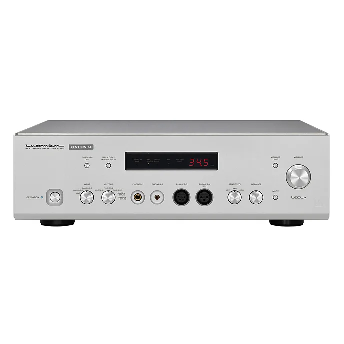 Усилитель для наушников Luxman P-100 CENTENNIAL Silver - рис.0