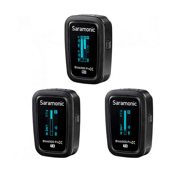 Микрофон беспроводной Saramonic Blink500 ProX B2 Black - рис.0