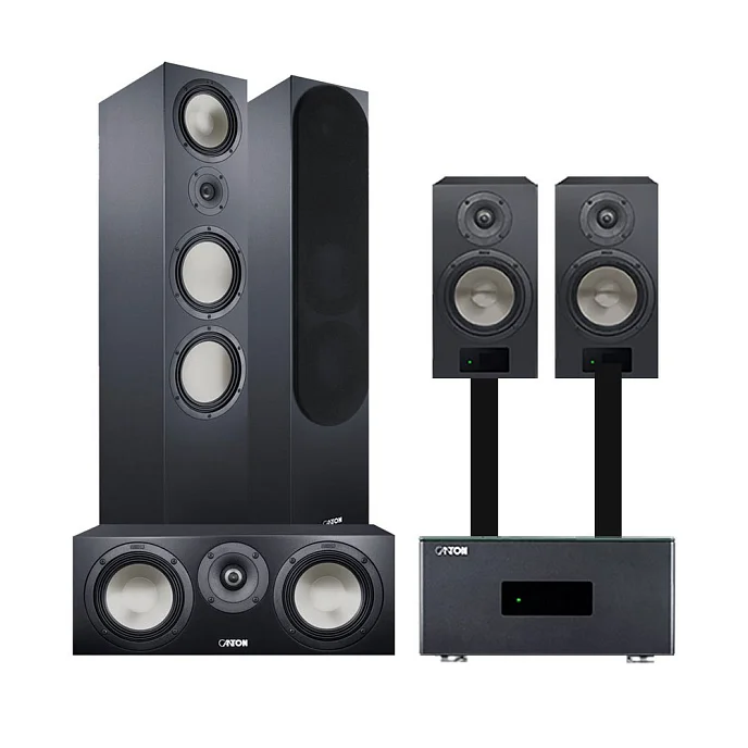 Комплект Canton Smart Cinema GLE II Black - рис.0