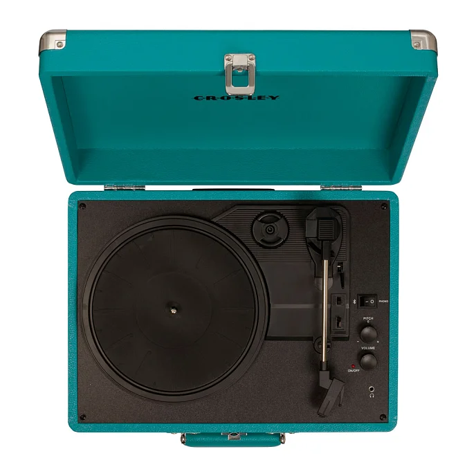 Проигрыватель винила Crosley Cruiser Deluxe Teal - рис.4